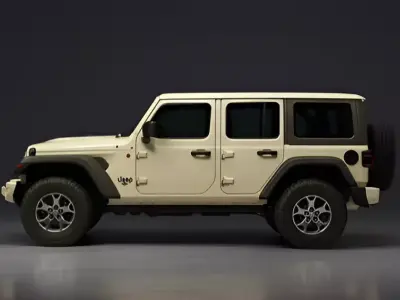 Standard Concept SUV Vehicle 3D model