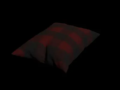 Realistic Pillows Pack 3D model