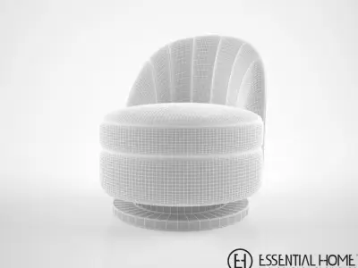 Essential Home Gable armchair 3D model