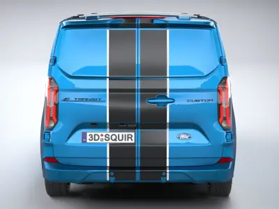 Transit Custom Sport 2024 3D model