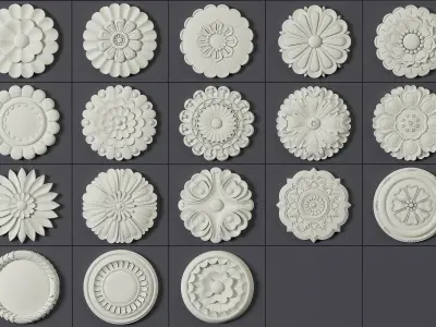 180 ARCHITECTURAL KITBASH - VOL 04 3D model