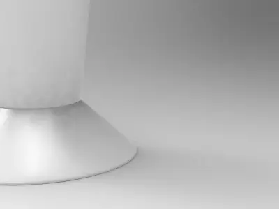 Oholo Plant Pot Low-poly 3D model