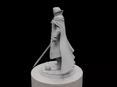 The Crimson Regent 3d print 3D print model