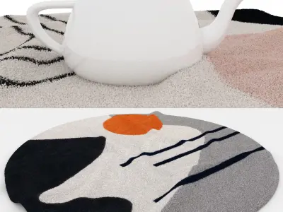 Rugs No 873 Low-poly 3D model