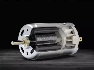 DC Motor 3D model