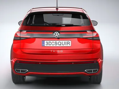 Volkswagen Taigo R 2022 3D model
