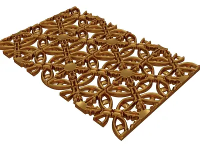 Classic decor ornament 120 3D print model