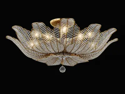 70516x Riccio Osgona Chandelier 3D model