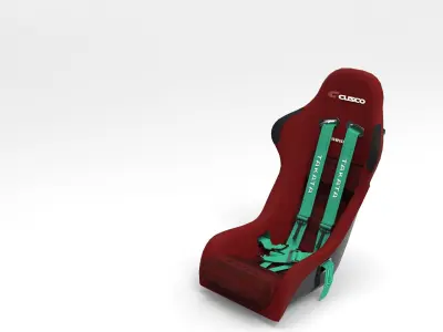 Bride Zeta Racing Seat 3D model