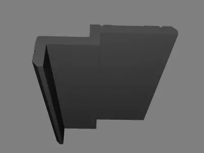 Cornice Moulding Low-poly 3D model
