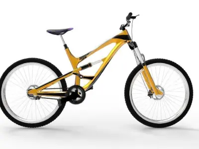  mountain bike 2 3D model