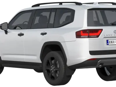 Toyota Land Cruiser GR-Sport 2022 3D model