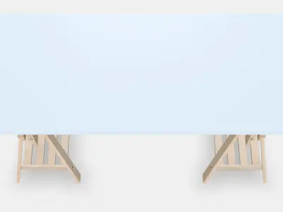 TEAM CAPTAIN - CENTER BACK Desk 1 Low-poly 3D model