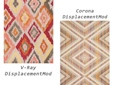 Rugs No 412 Low-poly 3D model