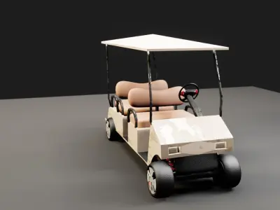 golfcart 3D model