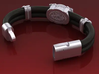 bracelet budda 3D print model