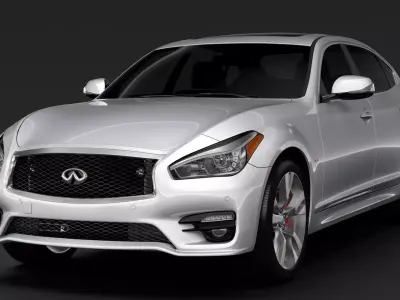 Infinity Q70 Long S 2018 3D model