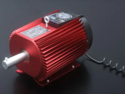 Motor electric motor electrical tools 3D model