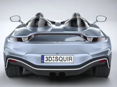 Aston Martin V12 Speedster 2021 3D model