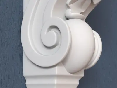 Decorative Corbel 3D model