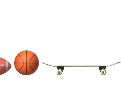 Sporting Goods Pack 02 3D model