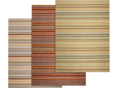 Rug Set 268 3D model