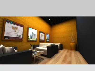 Exhibition - Area -10X12-3DMAX2011-063 3D model