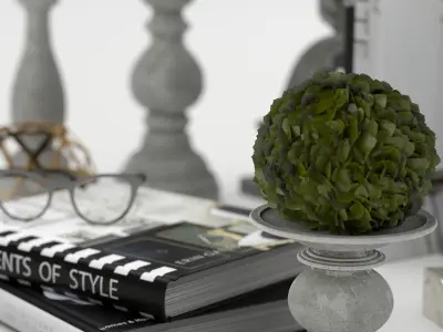 Decorative Set 01 3D model