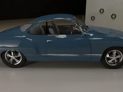Volkswagen Karmann Ghia 3D model