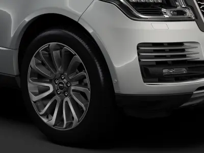 Range Rover Vogue SE LWB L405 2018 3D model