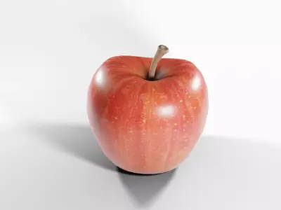 Apple Free low-poly 3D model