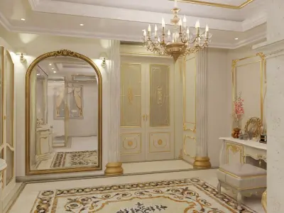 Luxury Suite Bathroom 3D model