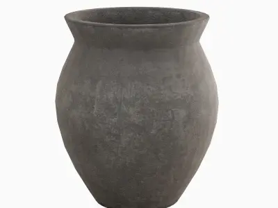 Pottery Cup 02 Low-poly 3D model