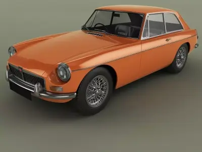 MG MGB GT 3D model