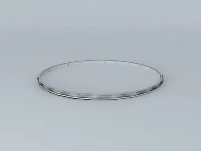 DETAIL ROUND PLASTER Free 3D model