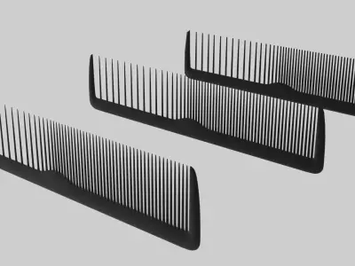 the comb Free 3D model