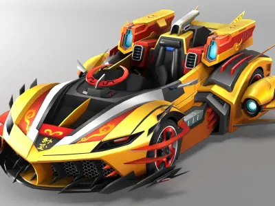 Wukong Transformer 3D Model 3D model