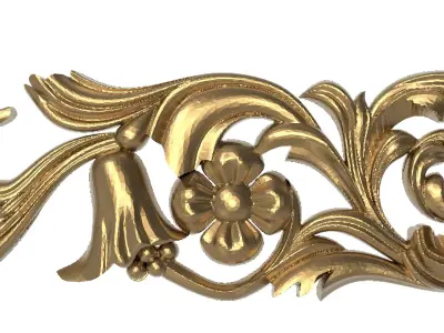  decorative pattern ready for 3D printing 3D model