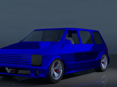 Dodge Caravan 3D model