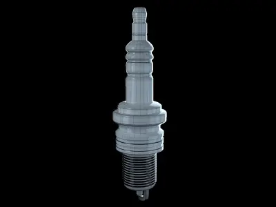  spark plug 3D model