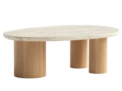 Jade Coffee Table 3D model