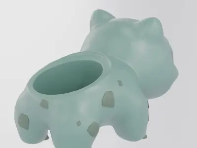 Bulbasaur Pot 3D model