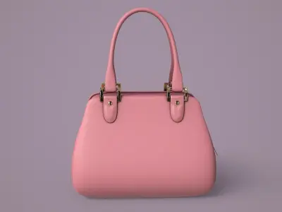 Hand Bag Game Ready Low-poly 3D model