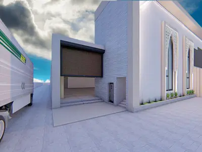 Modern Villa A72 DWG SketchUp Render Pack 3D model