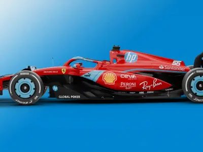 Ferrari SF-24 3D model