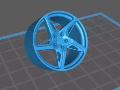 Ferrari 458 Italia Wheels 3D print model
