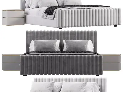 King Bed 3D model