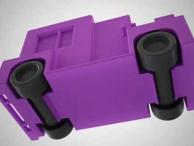 Toy Truck 3D print model