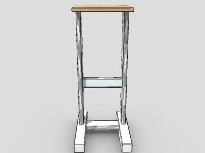 CC0 - Stool 11 Free low-poly 3D model