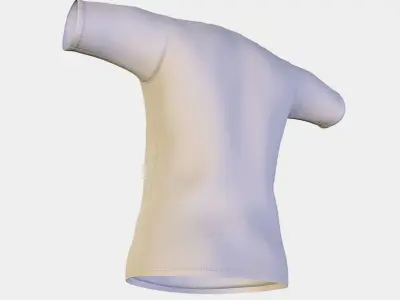 T Shirt Low-poly 3D model